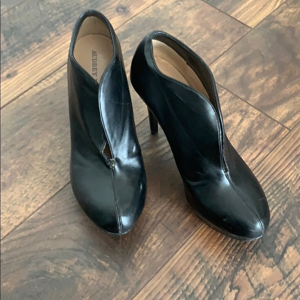 Black Audrey Brooke heels